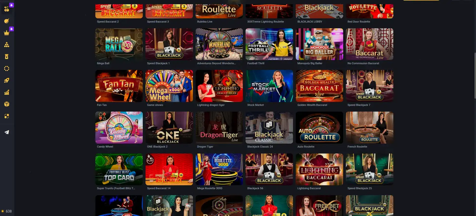 Изображение game interface слоты Vulkan24